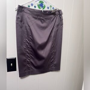 Chic Women's Gray Pencil Skirt